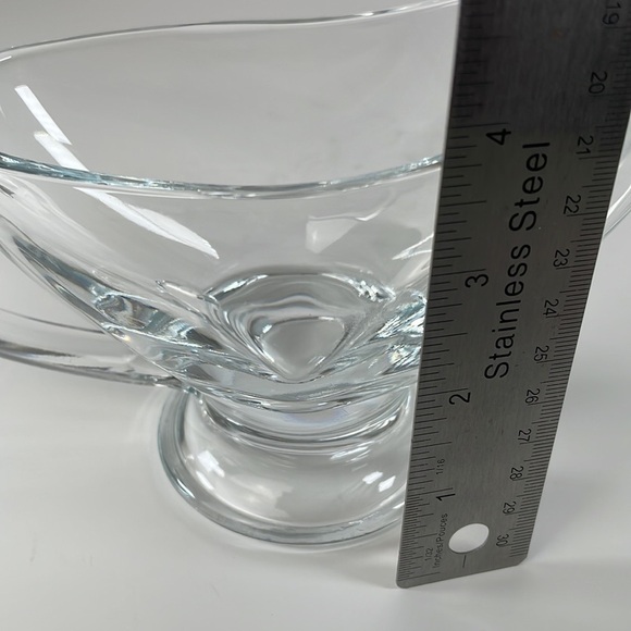 Clear Glass Gravy Boat - Picture 9 of 12